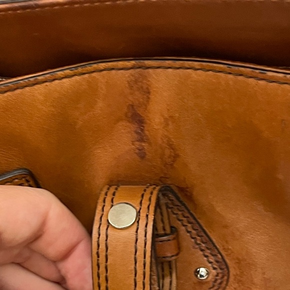 Cole Haan Trinity Weathered Leather Purse F04 - Picture 4 of 8